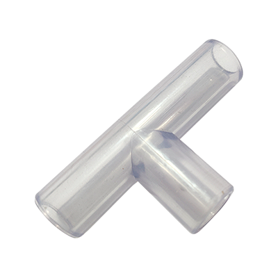 Three-way PVC pagoda connector, two-way three-way small plastic quick-plug accessories/aquarium fish tank upper water pipe PVC hard pipe transparent drip rain pipe elbow three-quarter