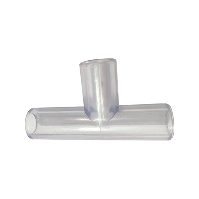 Three-way PVC pagoda connector, two-way three-way small plastic quick-plug accessories/aquarium fish tank upper water pipe PVC hard pipe transparent drip rain pipe elbow three-quarter