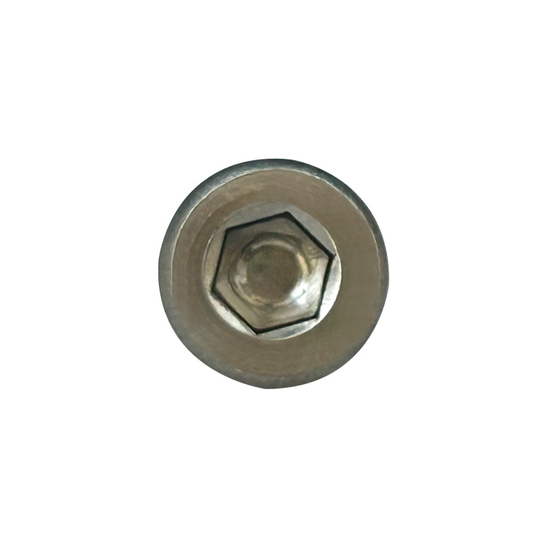 304 stainless steel short head hexagon socket cup head screws/thin head cylindrical head hexagon socket bolts and screws