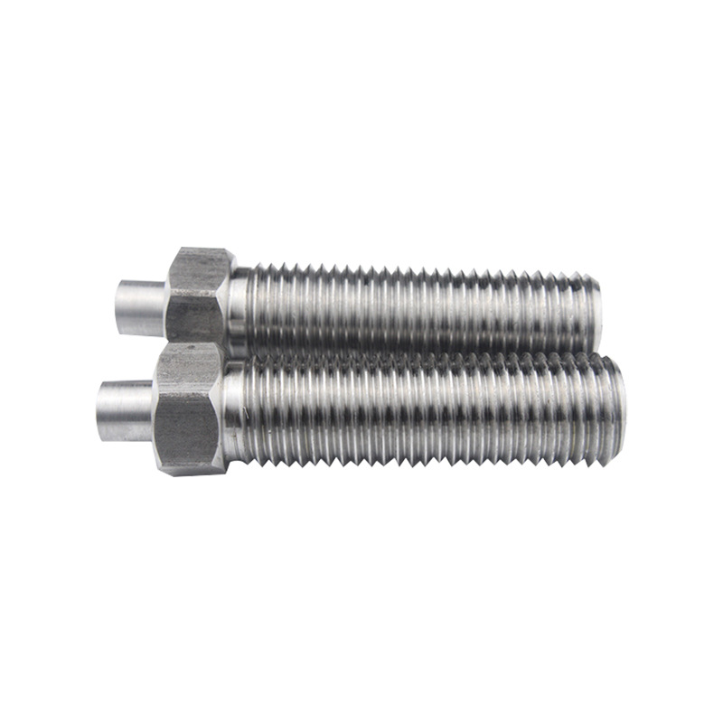 Thread Cutting Tools/Screws/Integrated Screws/Hexagonal Head Bolts/Load Bearing Double Head Bolts Material Aluminum Alloy Model M16 Surface Treatment Zinc Plated