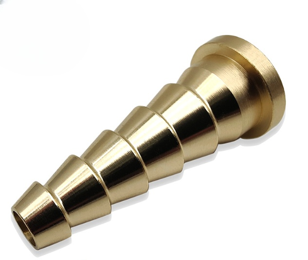 Knurled single end copper stud