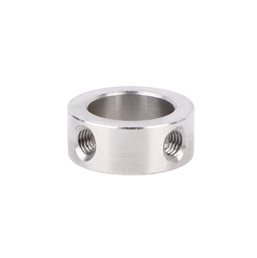 304 stainless steel fixed ring shaft clamp shaft sleeve bearing fixed ring limit ring double hole fixed ring