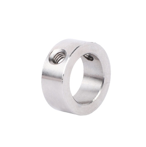 304 stainless steel fixed ring shaft clamp shaft sleeve bearing fixed ring limit ring double hole fixed ring