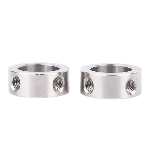 304 stainless steel fixed ring shaft clamp shaft sleeve bearing fixed ring limit ring double hole fixed ring