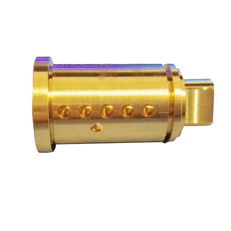 Copper nozzle, copper sleeve, composite CNC lathe processing, stainless steel accessories fastener processing