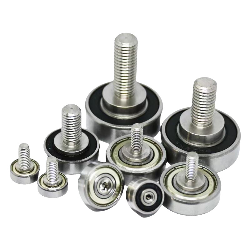 304 pulley roller/with external thread shaft pulley stainless steel accessories screw