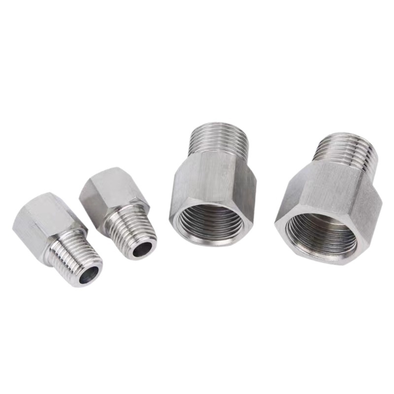 Pressure transmitter adapter stainless steel inner and outer wire thermocouple bimetal thermometer sensor pagoda base