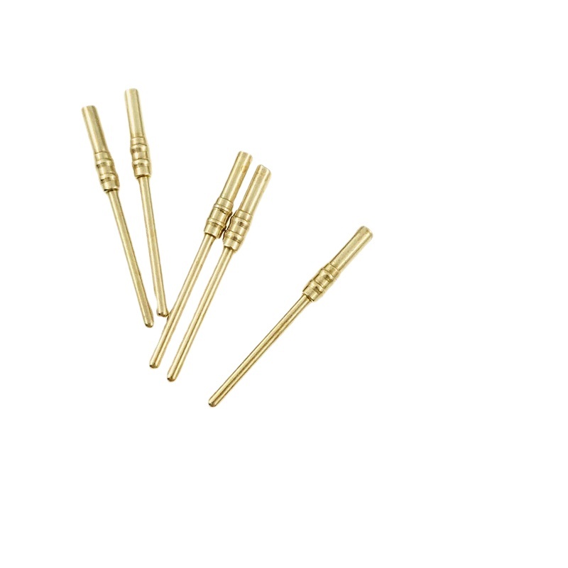 Pin needle brass lathe parts processing copper parts copper sleeve copper column copper needle copper nut probe copper shaft centering machine processing