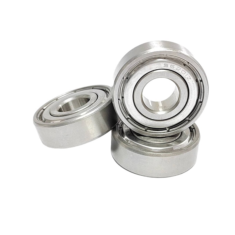 Stainless steel waterproof bearing rubber sealed deep groove ball shaft