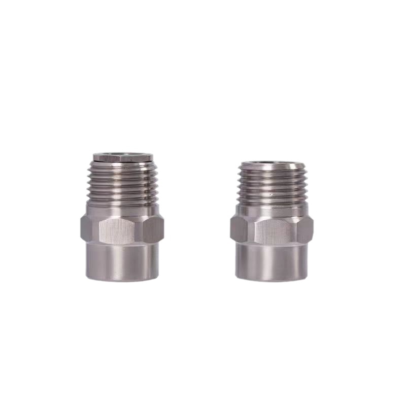 Stainless steel solid cone nozzle fittings