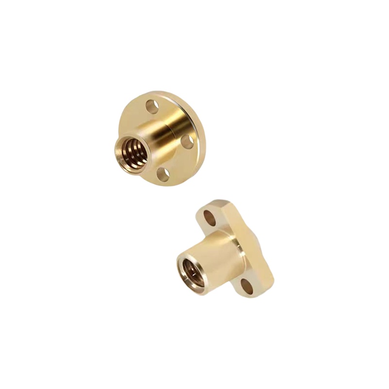 brass flange nut