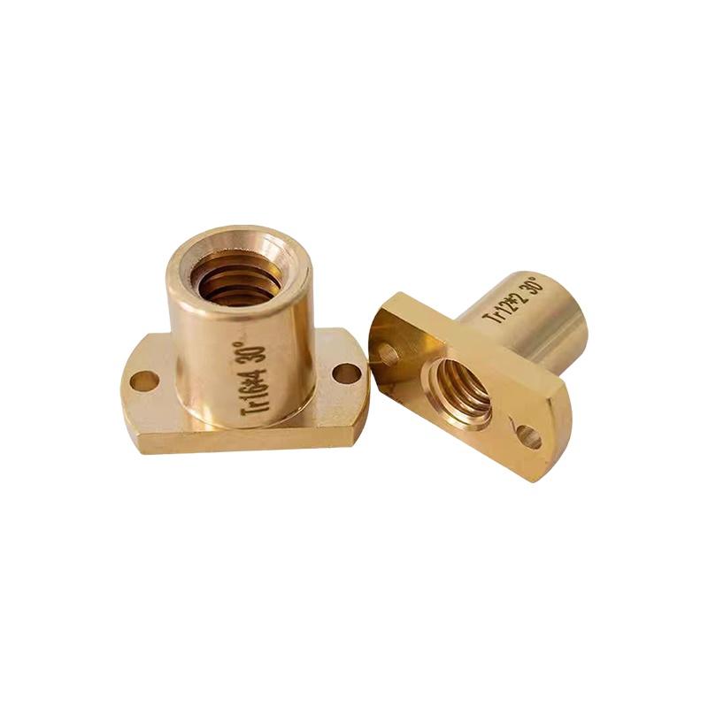 brass flange nut