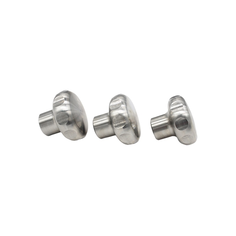 stainless steel knob