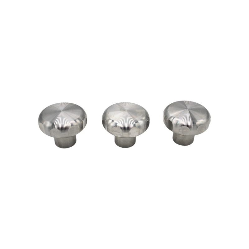 stainless steel knob