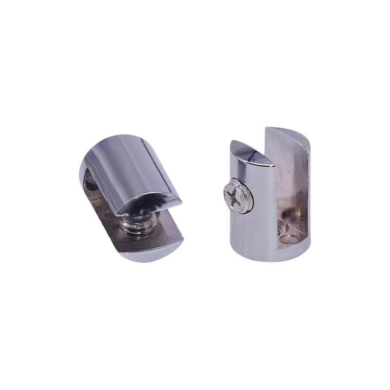 Cylindrical glass sandwich plate sandwich alloy clip