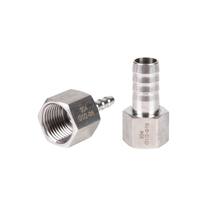 304 stainless steel hexagonal rod pagoda external thread joint