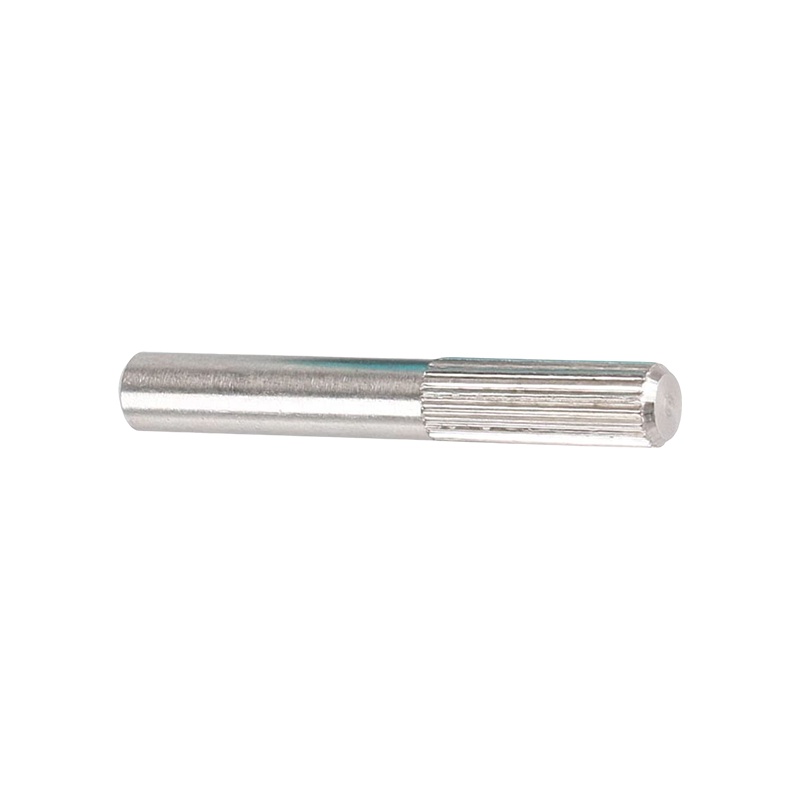 Stainless steel knurled pin rubbing shaft toy shaft cylindrical pin knurled pin embossed shaft