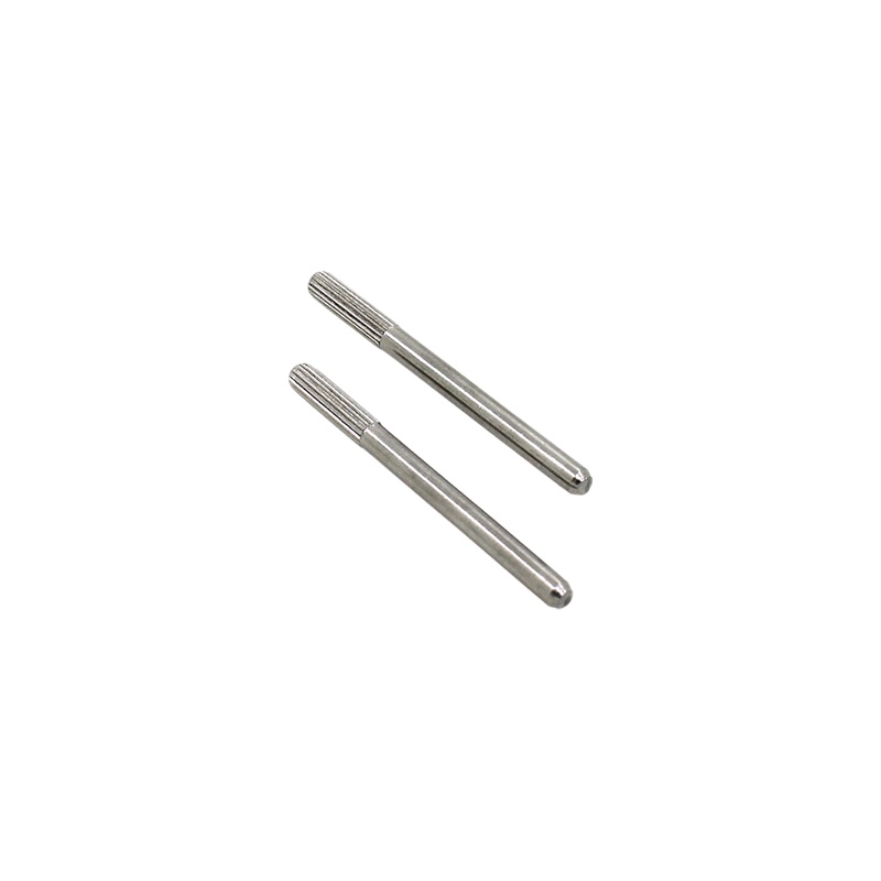 Stainless steel knurled pin rubbing shaft toy shaft cylindrical pin knurled pin embossed shaft