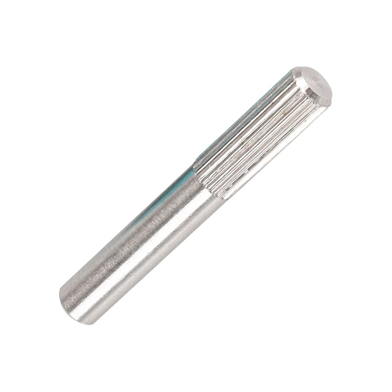 Stainless steel knurled pin rubbing shaft toy shaft cylindrical pin knurled pin embossed shaft