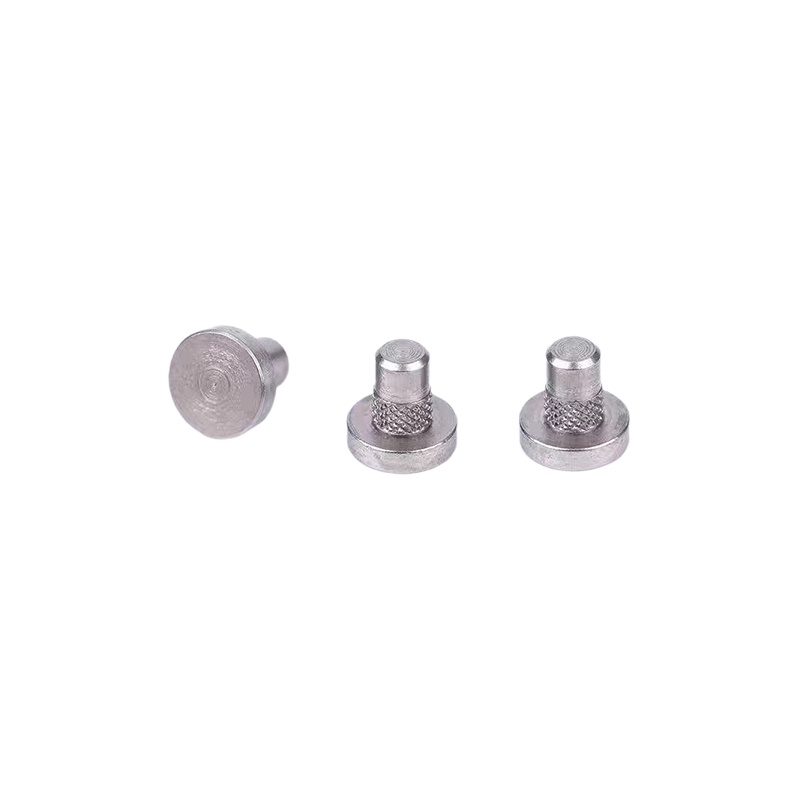 Stainless steel pressure rivet nut round stud embossed rivet