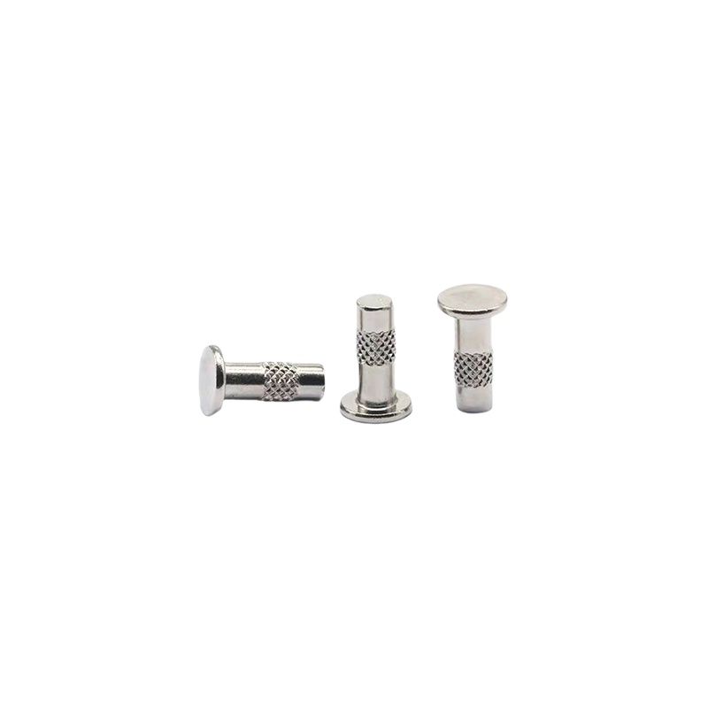 Stainless steel pressure rivet nut round stud embossed rivet