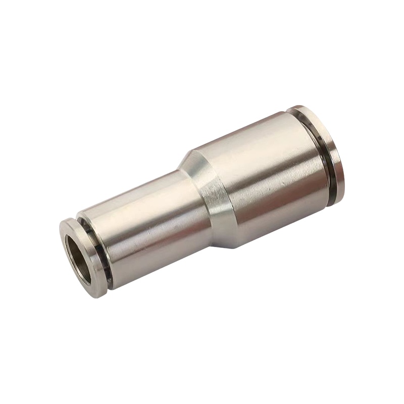 Stainless steel reducer straight-through adapter